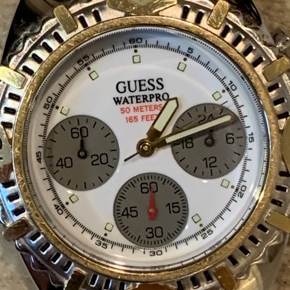 Guess Accessories Guess Waterpro Multi Button Chronograph Watch